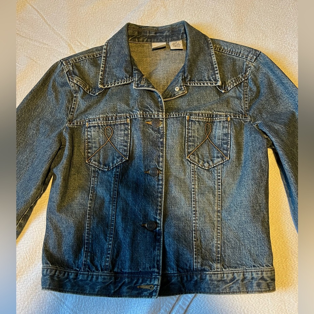 Armani Exchange Womens Jean Jacket